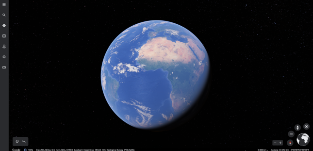 Overzicht Google Earth